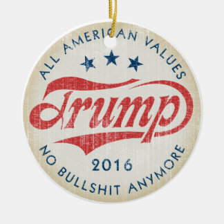 Donald Trump 2016 Keramik Ornament