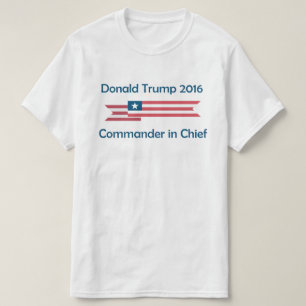Donald Trump 2016 Oberbefehlshaber T-Shirt