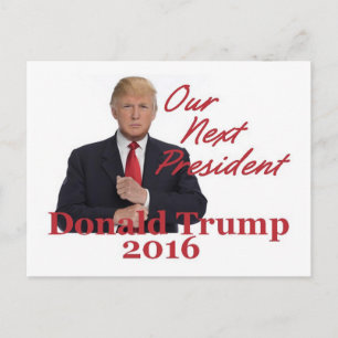 Donald TRUMP 2016 Postkarte