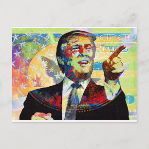 Donald Trump 2016 Präsidentschaftskandidat Postkarte