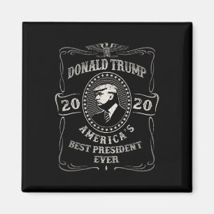 Donald Trump 2020 Amerikas Bester Präsident Aller  Magnet