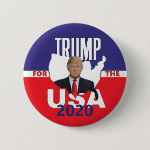 Donald Trump 2020 Button