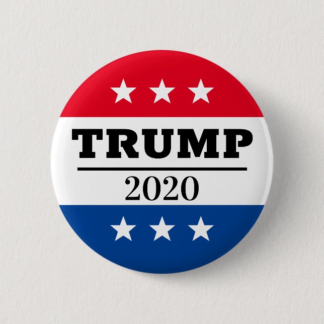 Donald Trump 2020 Button (Vorderseite)