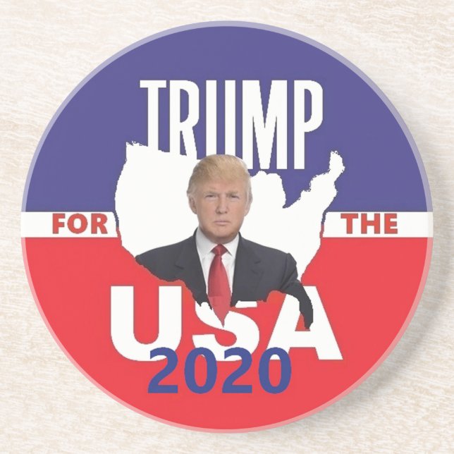 Donald Trump 2020 Getränkeuntersetzer (Vorne)