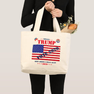 Donald Trump 2020 - Jumbo Tote Bag Jumbo Stoffbeutel