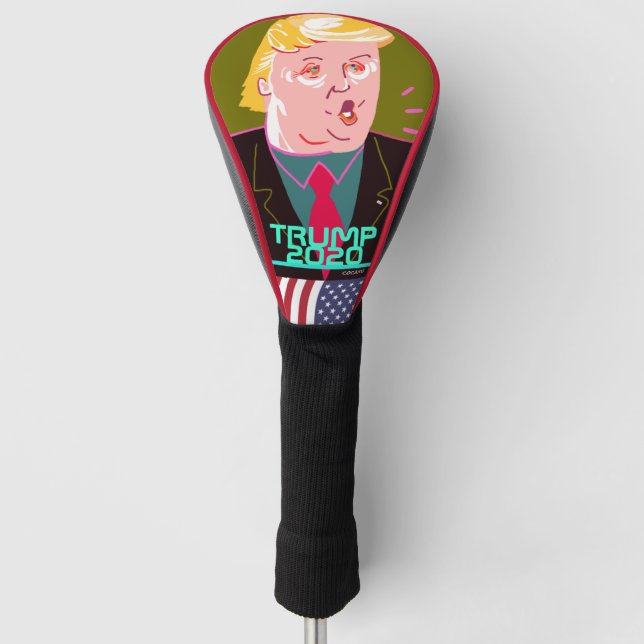 Donald Trump . 2020 presidential election Golf Headcover (Vorderseite)