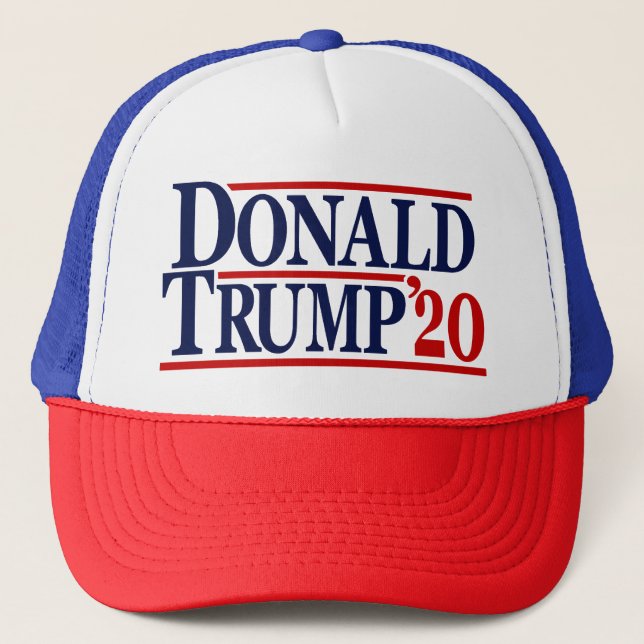 Donald Trump 2020 Truckerkappe (Vorderseite)