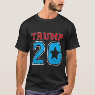 Donald Trump 2020 Wahl Vintage-Fußballtrikot T-Shirt
