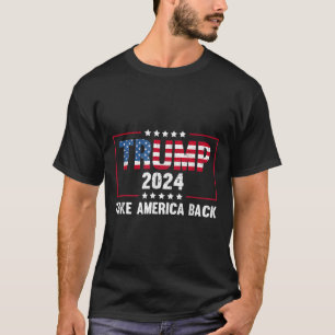 Donald Trump 2024: Amerika zurück Vintag T-Shirt