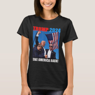 Donald Trump 2024: Amerikas Fahne zurücknehmen T-Shirt
