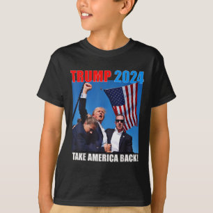 Donald Trump 2024: Amerikas Fahne zurücknehmen T-Shirt