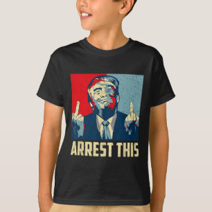 Donald Trump 2024 Anhänger Verhaften Sie diese Vin T-Shirt