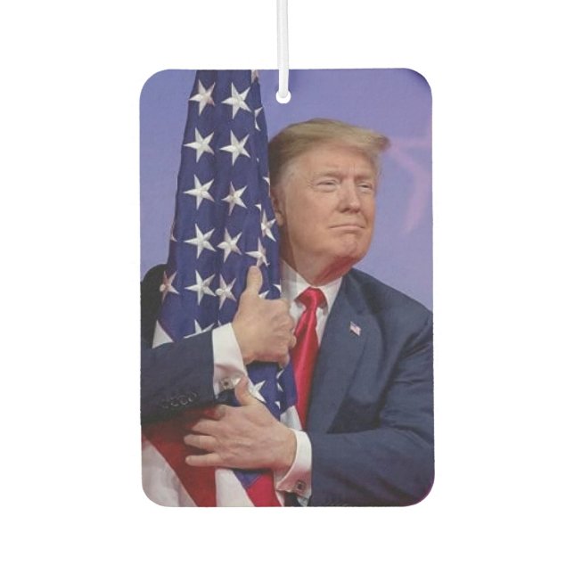Donald Trump 2024 Autolufterfrischer (Vorderseite)