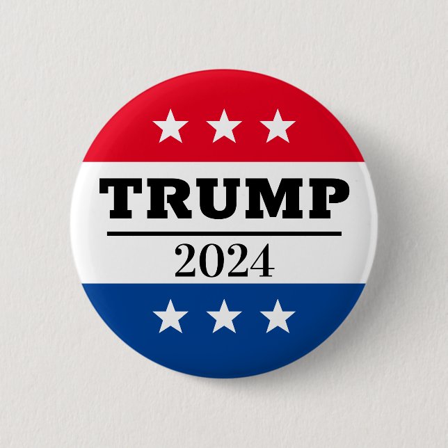 Donald Trump 2024 Button (Vorderseite)