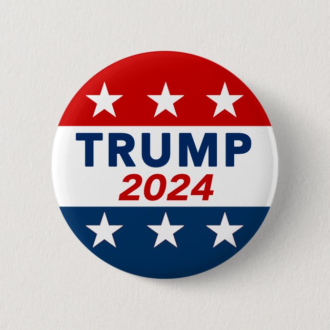 Donald Trump 2024 Button (Vorderseite)