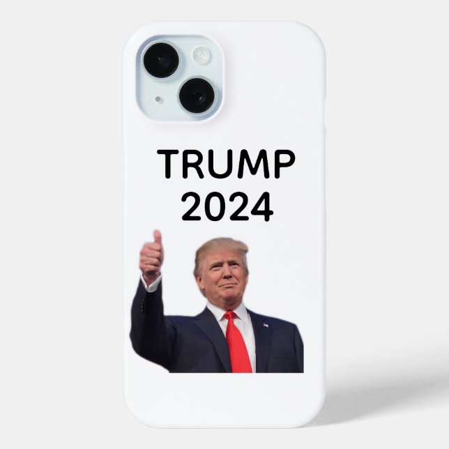 Donald Trump 2024 Case-Mate iPhone Hülle (Rückseite)