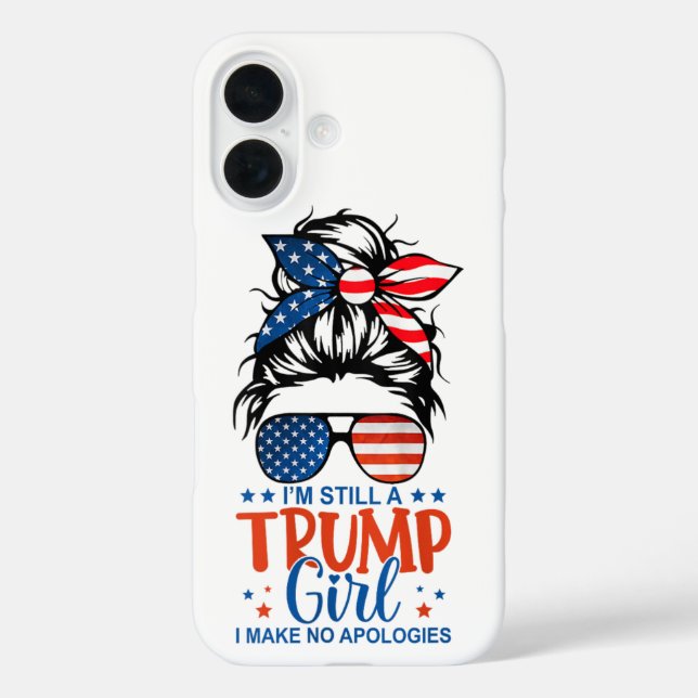 Donald Trump 2024 Election Gifts Girls Women Case-Mate iPhone Hülle (Rückseite)