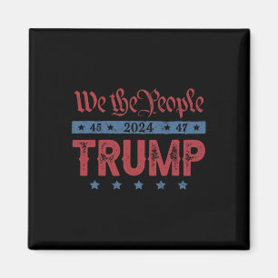 Donald Trump 2024 Für Präsident Wahl Vintage R Magnet