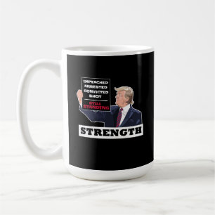 Donald Trump 2024 Gewinner der Präsidentschaftsstä Kaffeetasse