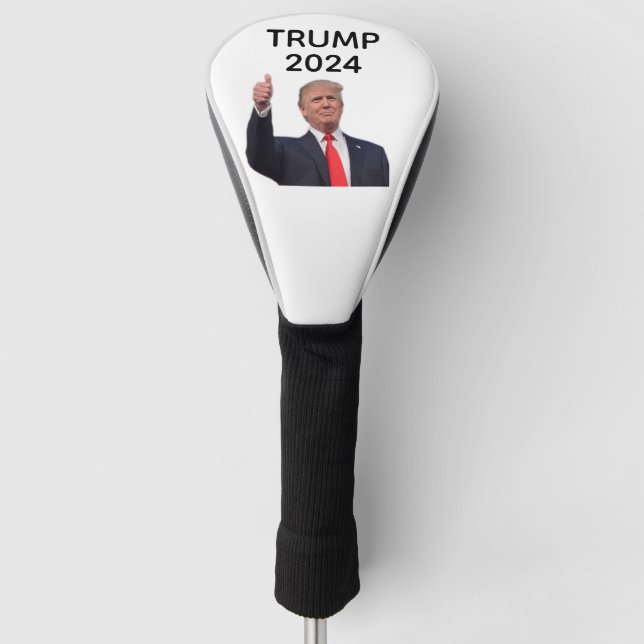 Donald Trump 2024 Golf Headcover (Vorderseite)