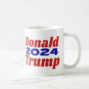 Donald Trump 2024 halbe Kaffeetasse