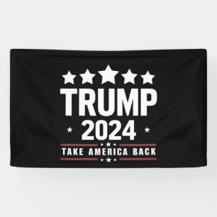 Donald Trump 2024 Holt Amerika zurück Wahl  Banner