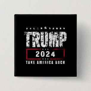 Donald Trump 2024 Holt Amerika zurück Wahl  Button