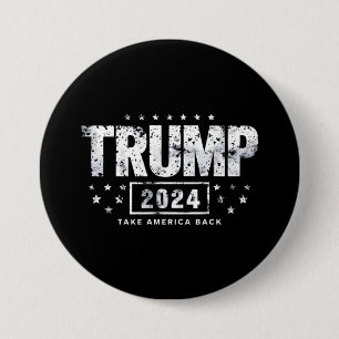 Donald Trump 2024 Holt Amerika zurück Wahl Button