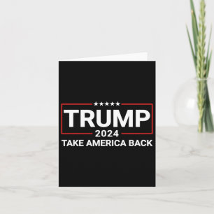 Donald Trump 2024 Holt Amerika zurück Wahl - Die Karte