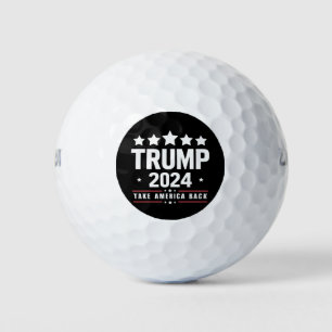 Donald Trump 2024 Holt Amerika zurück Wahl Golfball