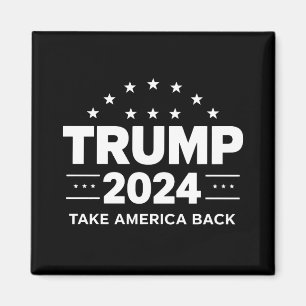Donald Trump 2024 Holt Amerika zurück Wahl Magnet