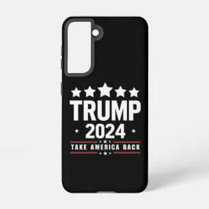 Donald Trump 2024 Holt Amerika zurück Wahl  Samsung Galaxy Hülle