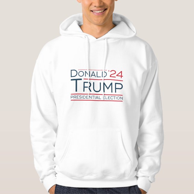 Donald Trump 2024 Hoodie (Vorderseite)