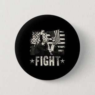 Donald Trump 2024 kämpft gegen Donald Trump Button