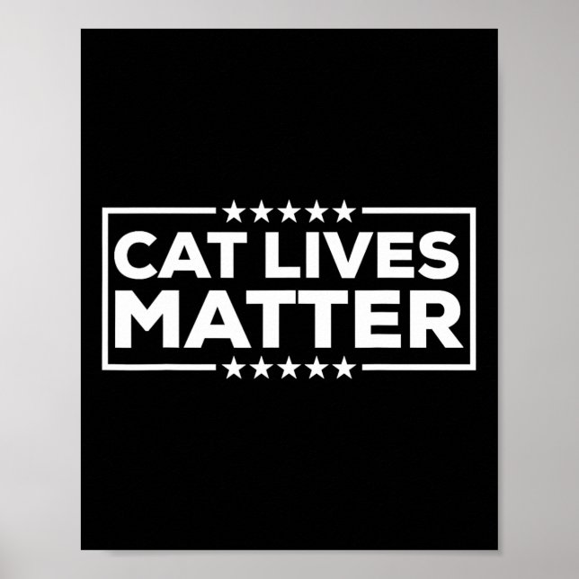Donald Trump 2024 Katzen2 Poster (Vorne)