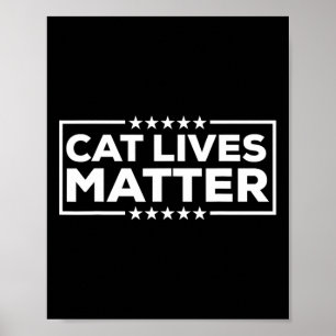Donald Trump 2024 Katzen erobern Amerika zurück Re Poster