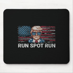 Donald Trump 2024 Lauf Spot Lauf Lustiger Republik Mousepad