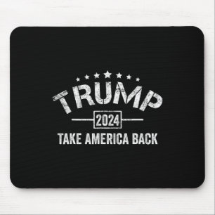 Donald Trump 2024 nimmt Amerika auf den 4. Juli El Mousepad