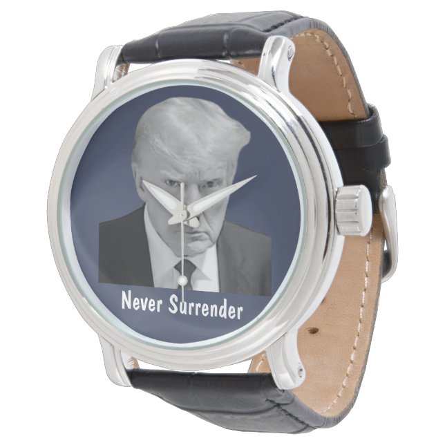 Donald Trump 2024 nimmt die Wahlen in Amerika zurü Armbanduhr (Schrägansicht)