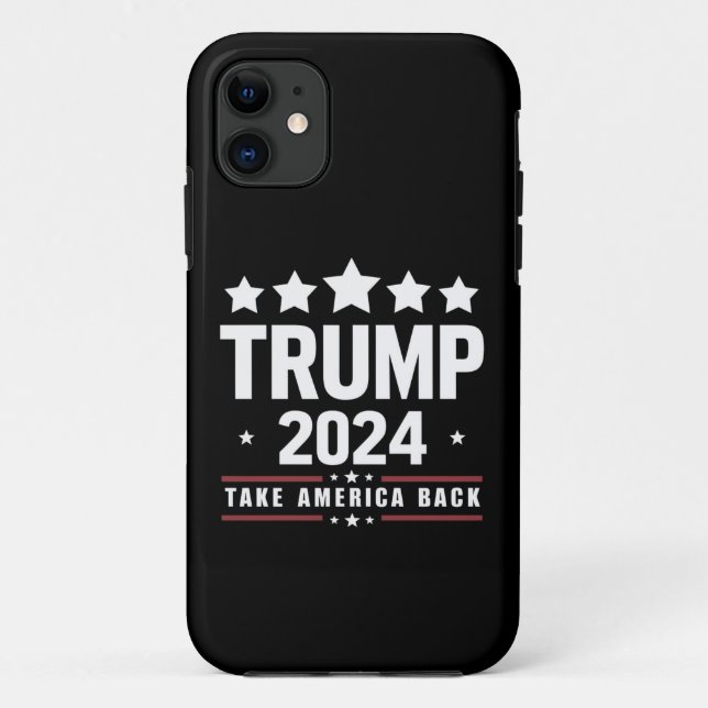 Donald Trump 2024 nimmt die Wahlen in Amerika zurü Case-Mate iPhone Hülle (Rückseite)