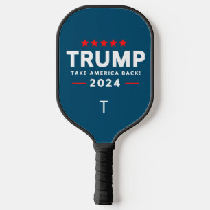 Donald Trump 2024 nimmt die Wahlen in Amerika zurü Pickleball Schläger