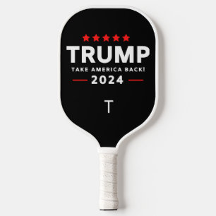 Donald Trump 2024 nimmt die Wahlen in Amerika zurü Pickleball Schläger