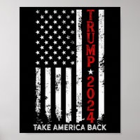 Donald Trump 2024 nimmt die Wahlen in Amerika zurü