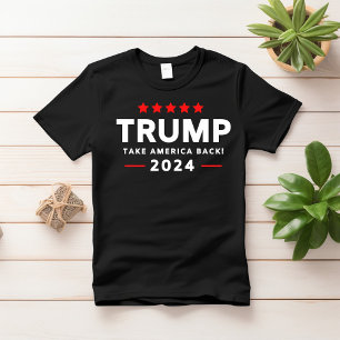 Donald Trump 2024 nimmt die Wahlen in Amerika zurü T-Shirt