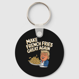 Donald Trump 2024 Pommes Frites - Machen Sie Pomme Schlüsselanhänger