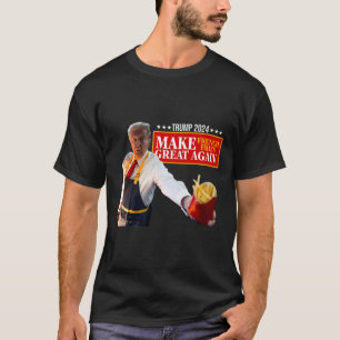 Donald Trump 2024 Pommes Frites - Machen Sie Pomme T-Shirt