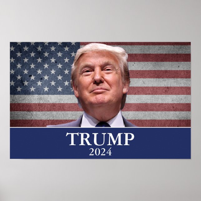 Donald Trump 2024 Poster (Vorne)