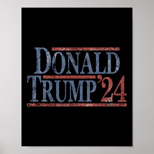 Donald Trump 2024 Poster (Vorne)