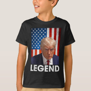 Donald Trump 2024 Präsident Legend American Flag T-Shirt