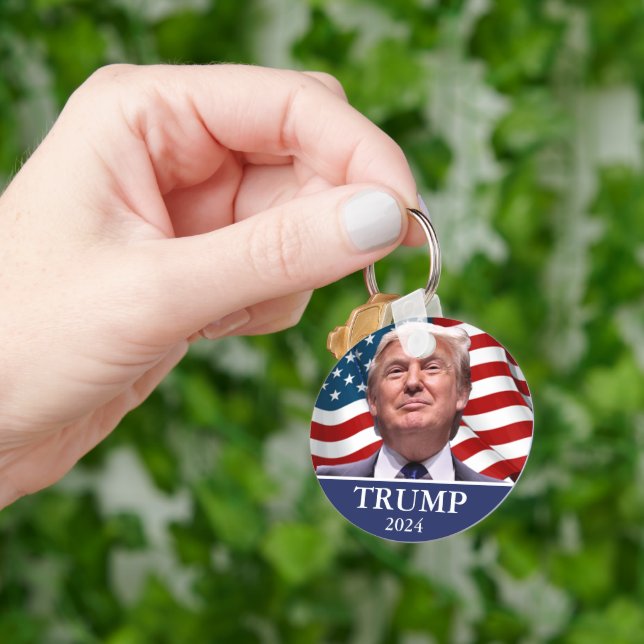 Donald Trump 2024 Schlüsselanhänger (Hand)